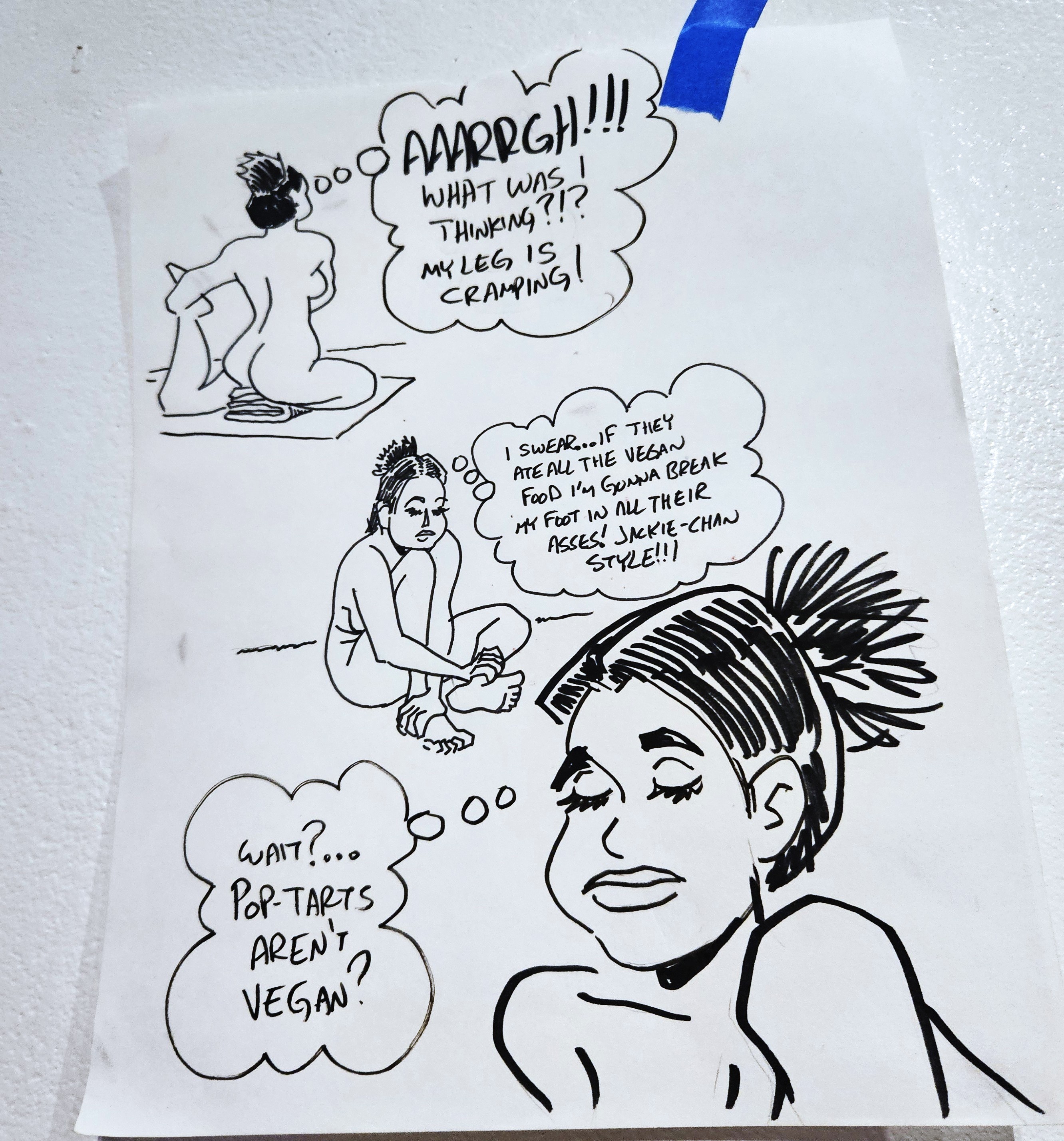 Figure drawing session