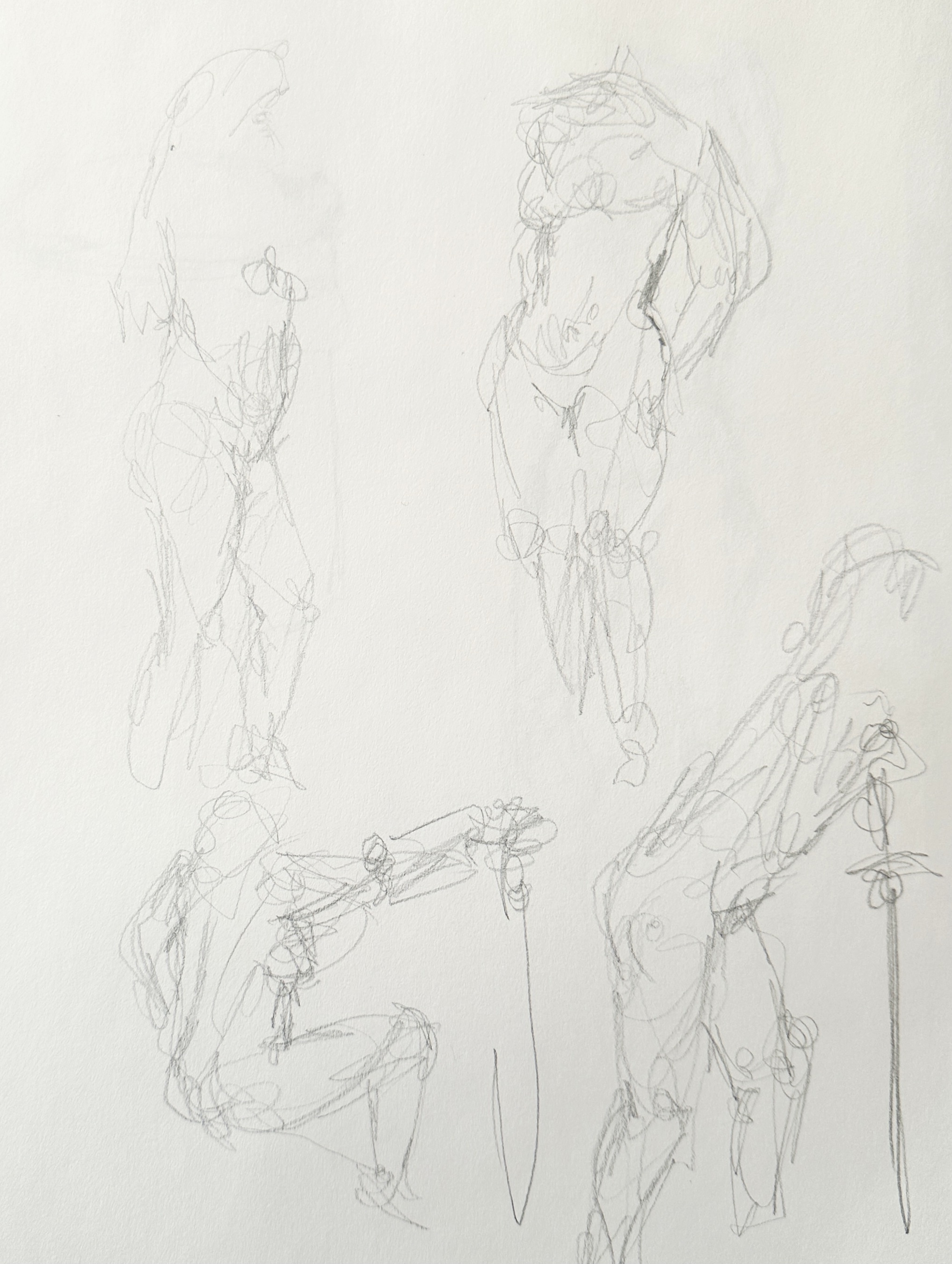 Figure drawing session